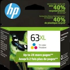 HP 63XL TRI- COLOR INK