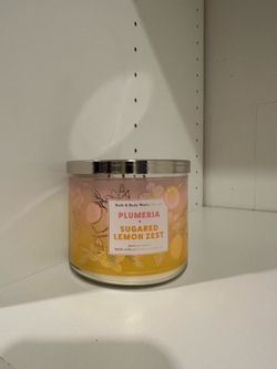 Bath and Body Works Plumeria and Sugar Lemon Zest