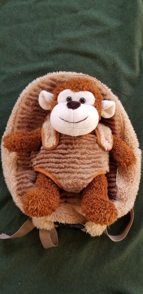 popatu monkey plush backpack