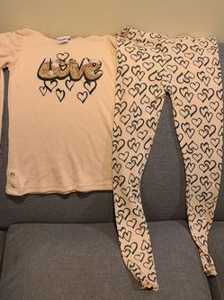 Girls Ribbed Leggin Set 