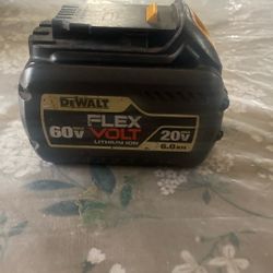 Dewalt Flex Volt 6ah Battery 