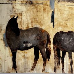 Equestrian Axis Wall Art By Chelsea Art Studio