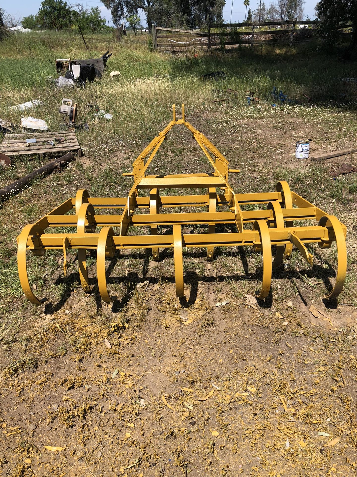 TRACTOR IMPLEMENT- Spring Tooth- 6’ Wide 