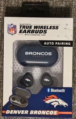 Denver Broncos Official NFL Unisex True Wireless Buds