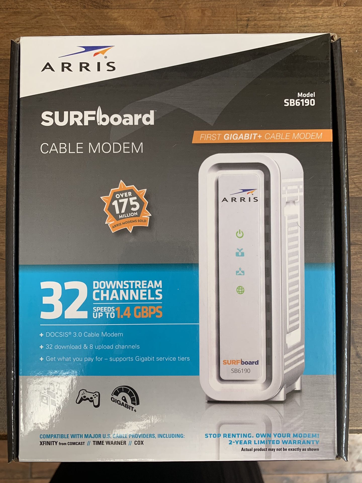 Arris Surfboard SB6190 Gigabit Modem