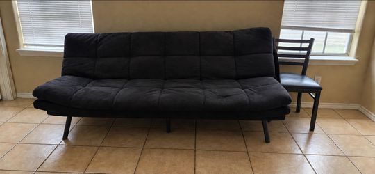 Black futon