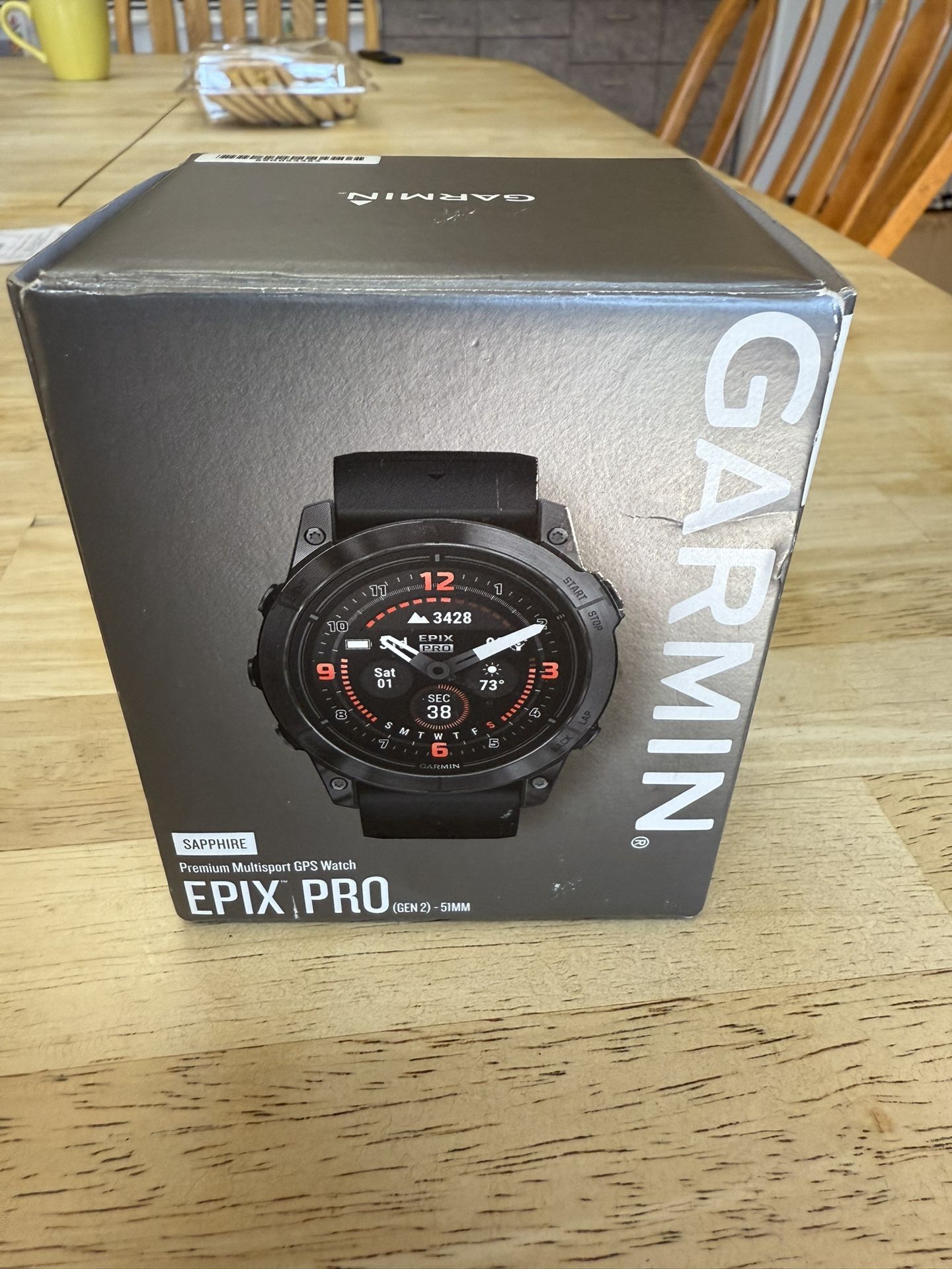Garmin Epix Pro (Gen 2) - Sapphire Edition - Excellent Open Box Condition