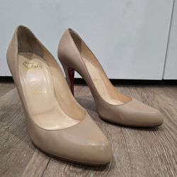 Christian LouboutinLeather Pumps Size 37 1/2 6.5 US