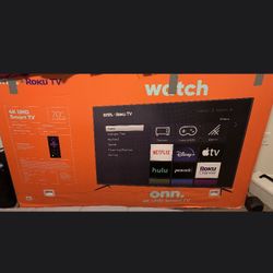 70” Oon Roku Tv 