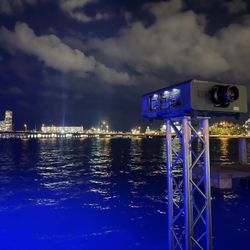 PROJECTOR EVENT RENTALS Panasonic PT-DZ21KU Large Venue/Outdoor Professional Projector 20,000 Lumens Full HD 3D 10:000 Contrast Ratio Widescreen