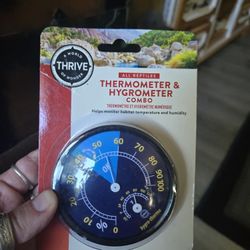 Reptile Thermometer And Hydrometer