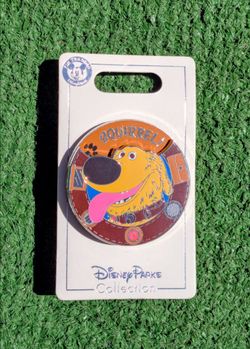 Pixar Up Dug The Dog Disneyland Spinner Squirrel I Love You Trading Pin NIP