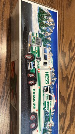 Hess Toy Truck and Helicopter