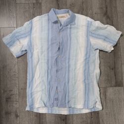 Tommy Bahama button front Size M