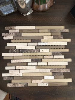 Golden Select Glass and Stone mosaic wall tile