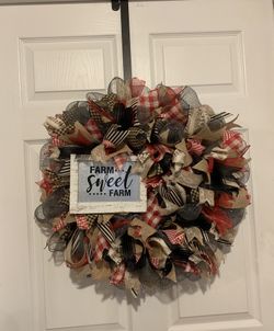 Custom made to order wreaths