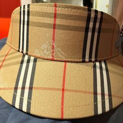 “BURBERRY” VISOR