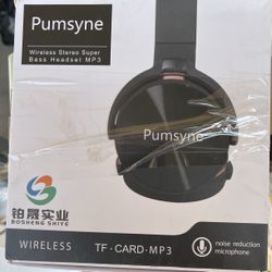 New Pumsyne Wireless Stereo Super Bass Headset