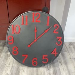 30 X 30 Wall Clock
