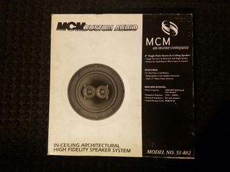 REPOSTED 7-21-19: 8" dual voice coil speaker, NIB