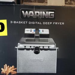 3 Basket Digital Deep Fryer 
