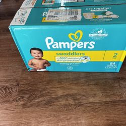 Pampers Swaddles Size 2 Diapers - Free