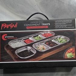 Stainless Steel Condiment TRAY