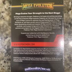 Mega Evolution Booster Bundle  Pokémon 