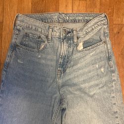 Ex GAP Girls Sky High Loose Jeans Sz 14 (kids) Or 26 Women’s