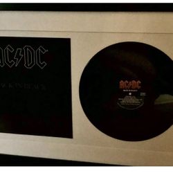 AC/DC Vinyl Frame 
