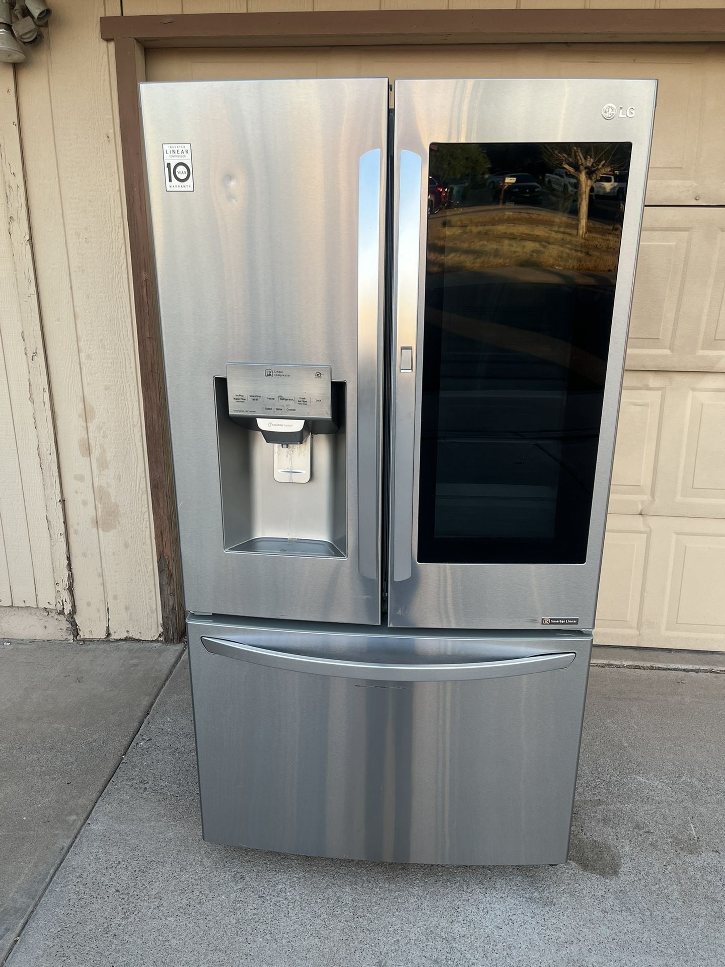 Refrigerator LG Stainless Steel