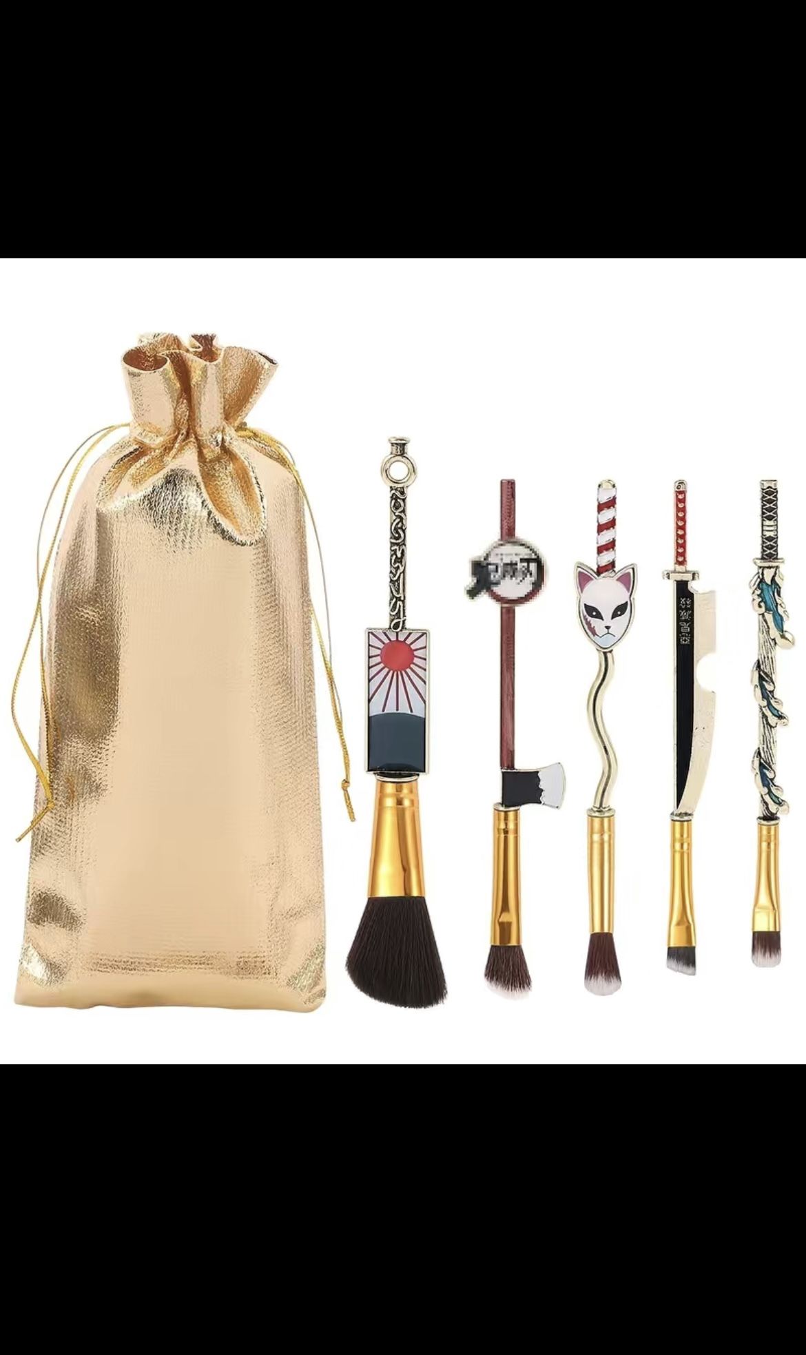 NEW !!DEMON SLAYER !!! MAKEUP BRUSHES SET!!