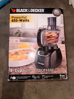 Black & Decker 8-Cup Food Processor FP1700B