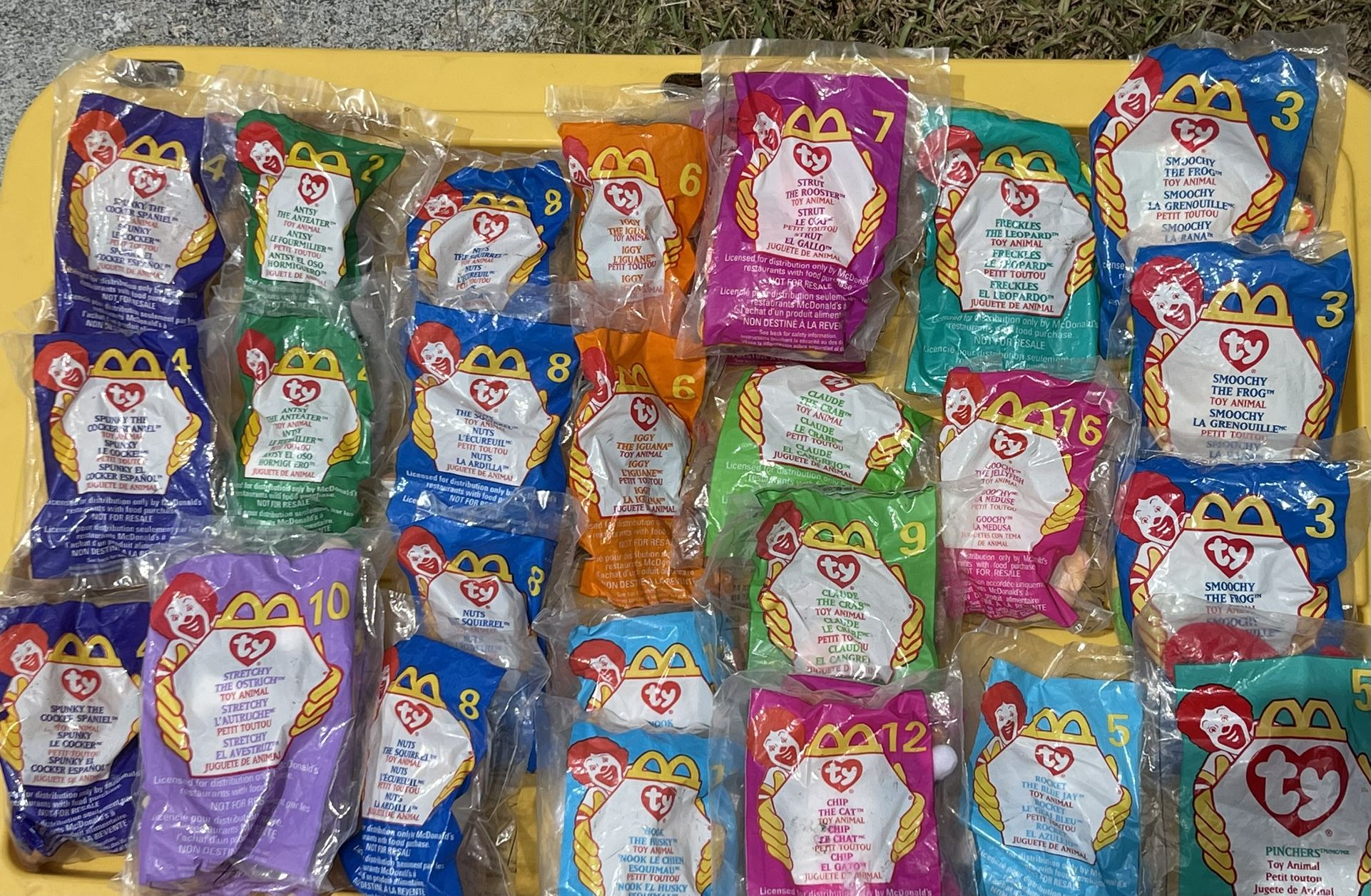 McDonald’s Ty Beanie Baby’s And Beanie Baby’s