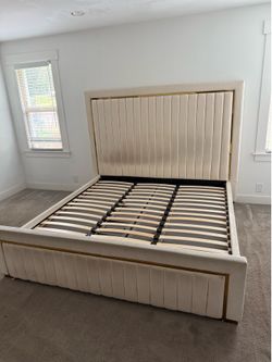 King bed frame