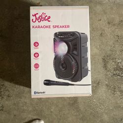 Justice Karaoke Speaker