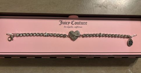 Juicy couture heart bracelet