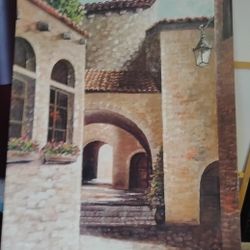 2.5 By 3.5 Canvas Print. Great Shape. 