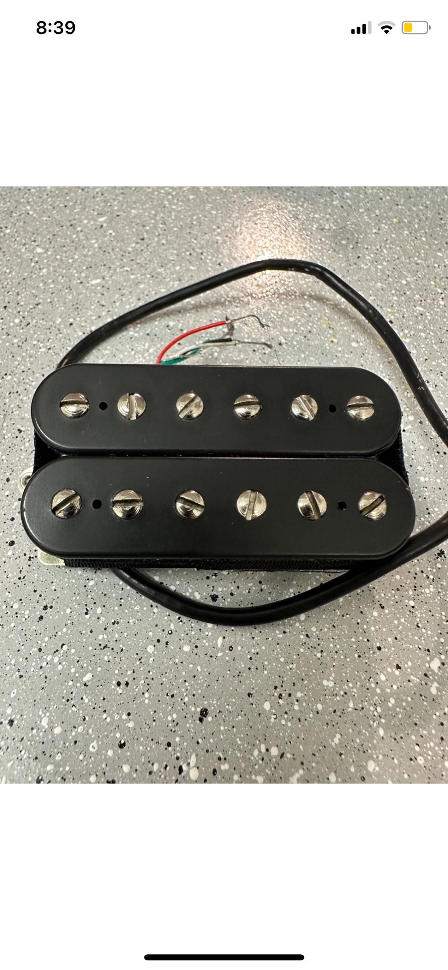 Dimarzio Dream catcher Bridge Humbucker F Spaced Guitar