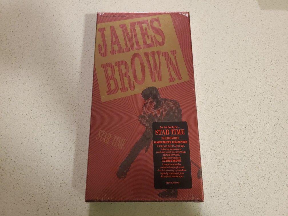 James Brown 'Star Time' (Sealed CD Box Set)