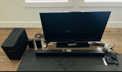 Samsung TV + Apple TV + Vizio soundbar + additional speakers