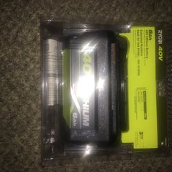 RYOBI 40V 6Ah Lithium battery