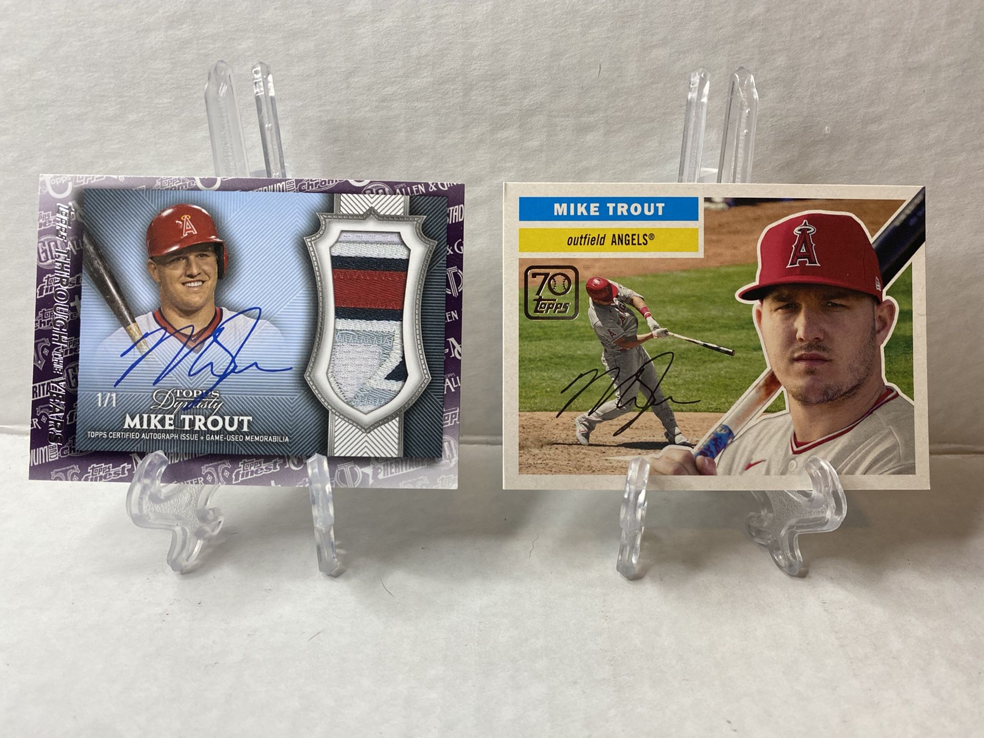 Mike Trout Topps Insert Cards