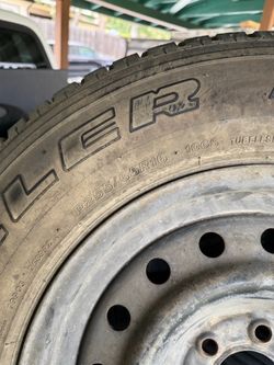P255/65R16 Tire on Steel Wheel