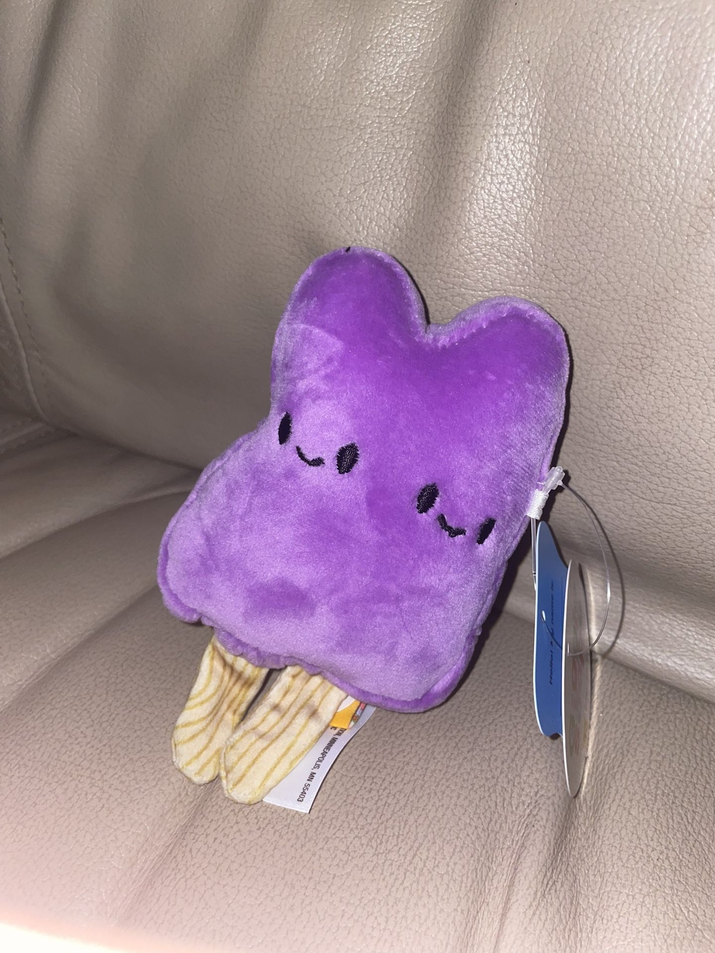 Popsicle GiggleScape Keychain Plush Backpack Bag Charm NWT Clip On Cute Food Fun