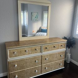 Beautiful Gold Dresser