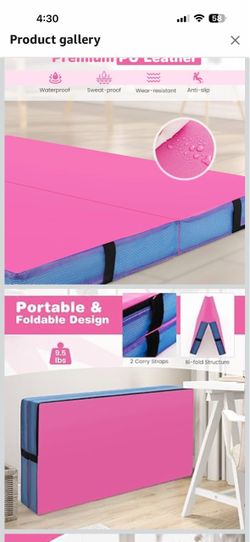 4x4 Ultra Thick folding Gymnastics Mat