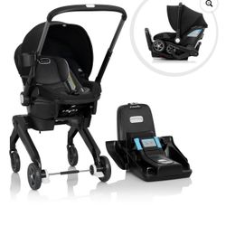 EVENFLO DUALSHYFT CARESEAT STROLLER WITH BASE