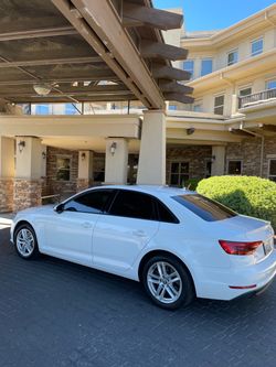 Audi A4 White Sedan