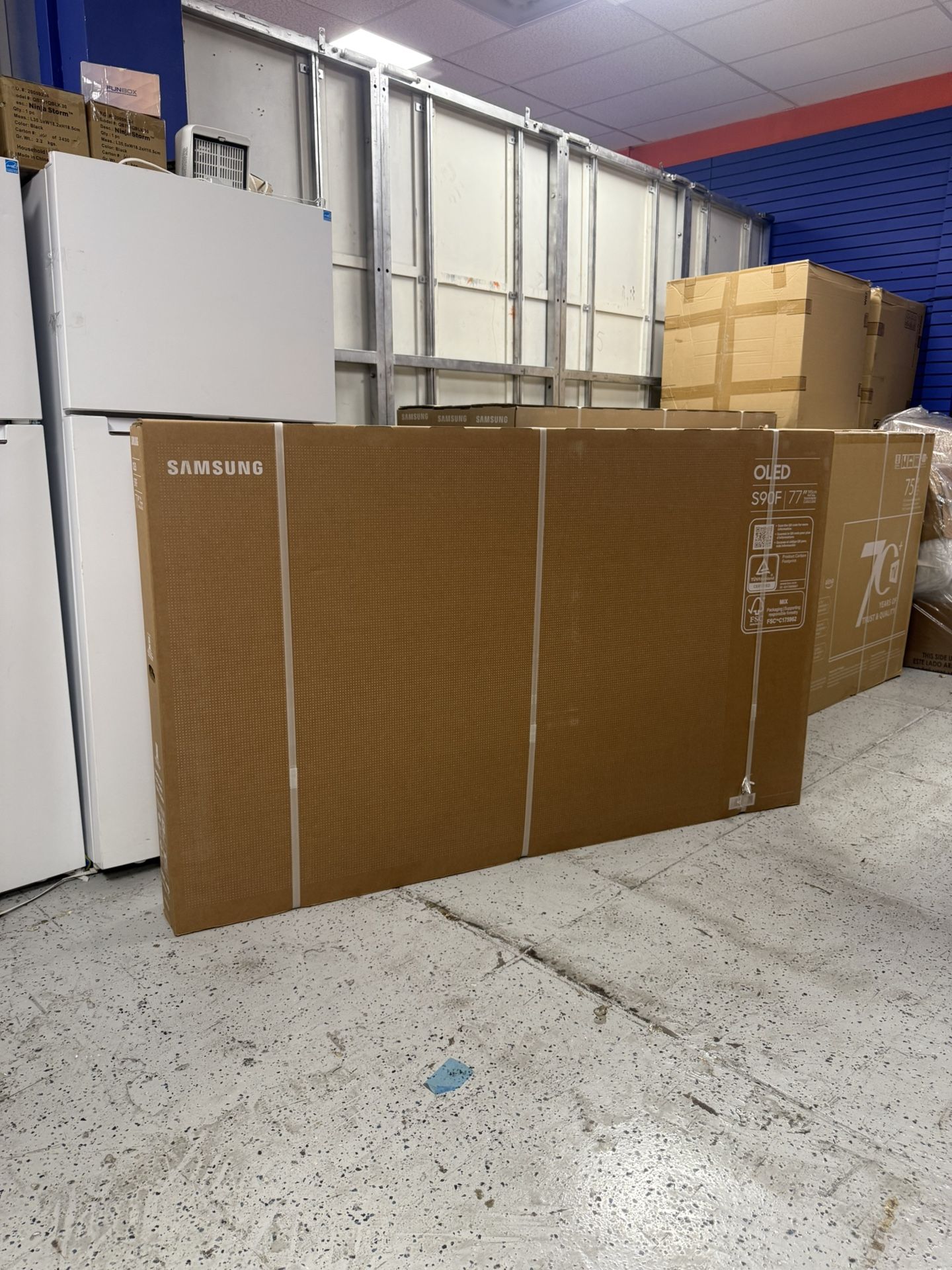 77” SAMSUNG QD OLED S90F 4K HDR SMART TV